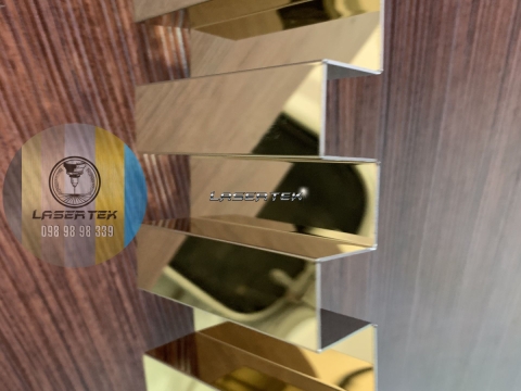 Bào Chấn Inox vàng gương 1mm